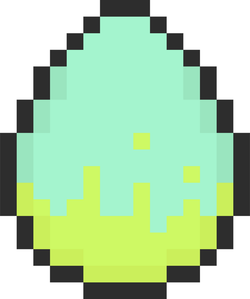 Pixel art easter egg icon